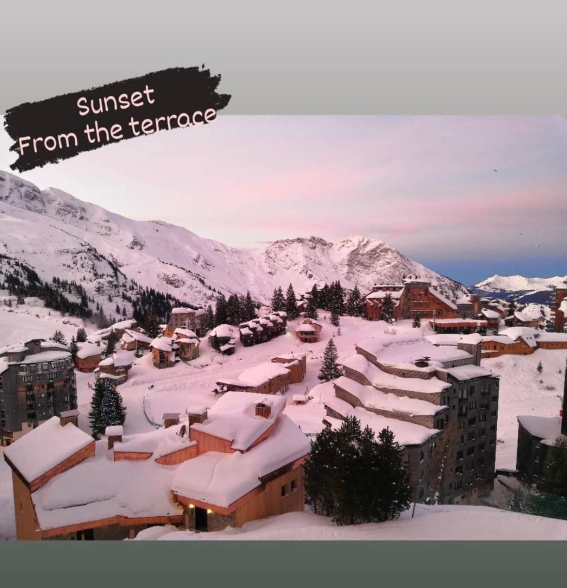 Charmant T2 Classe 3 Etoiles, Les Crozats, Magnifique Vue Montagne Avoriaz Exterior photo